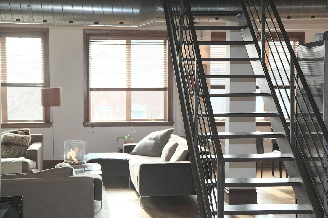 Interior view of a house